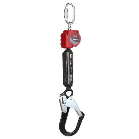 Protecta Self-Retracting Lifeline, 6 ft. Length, Rebar Hook, Aluminum, 1 Leg(s)