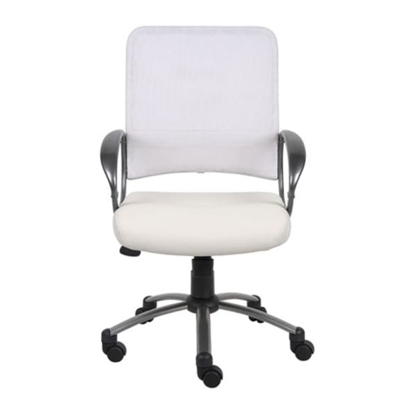 Boss Leather Task Chair, Loop, Black B6406