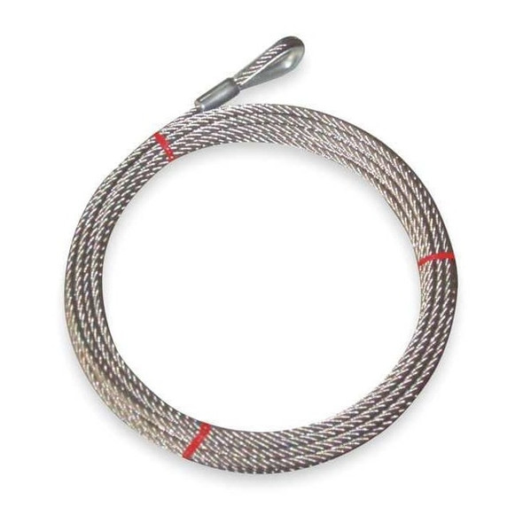 Manufacturer Varies SS Cable,1/4 In,100 Ft,1280 Lb Capacity 1DLD5