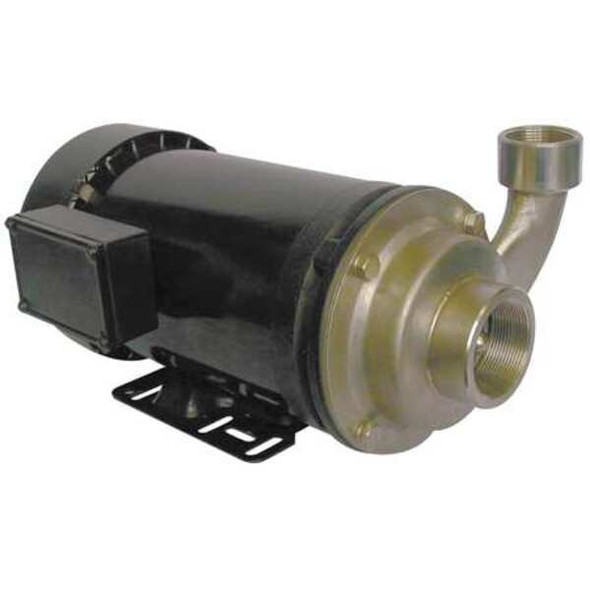Dayton Pump, Centrifugal, SS, 2 HP, 3 PH 5WXT9
