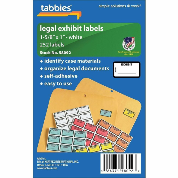 Tabbies  File Folder Label 58092