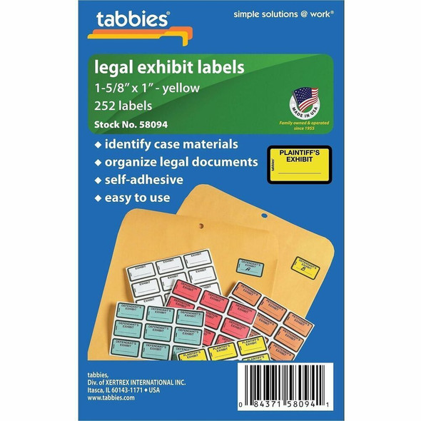 Tabbies  File Folder Label 58094