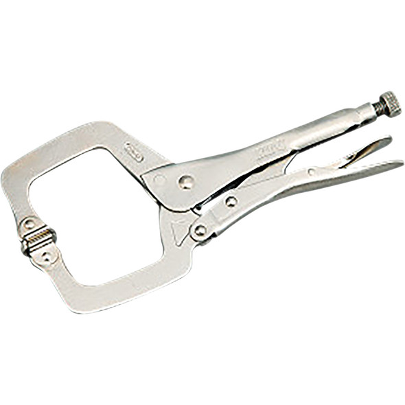 24" C-Clamp Locking Pliers with Swivel Pads 610SP