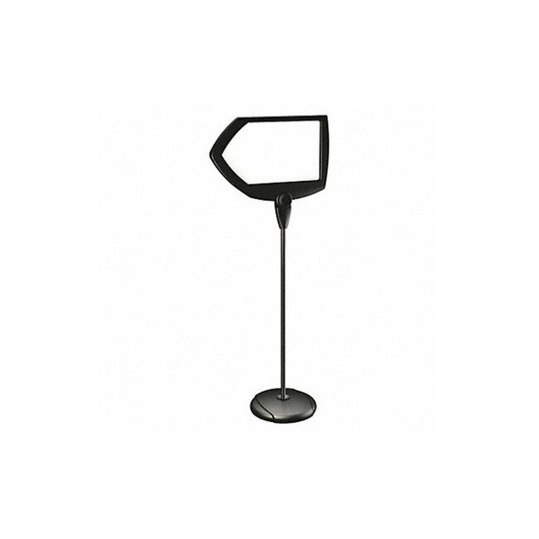 Manufacturer Varies Floor Sign Holder,Black,63" H SIG01010101