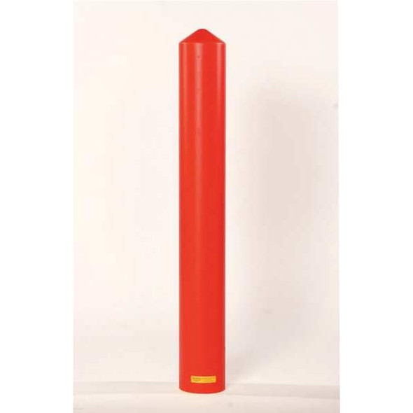 Manufacturer Varies Post Sleeve,6 In Dia.,56 In H,Red 1736R