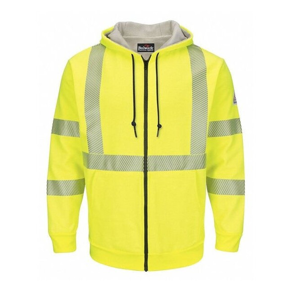 Men's Flame-Resistant Hooded Sweatshirt, 35 cal/sq cm, 3XL, CoolTouch 2