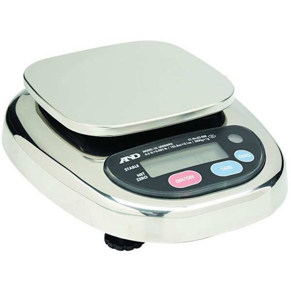 A&d Weighing Digital Compact Bench Scale 300g Capacity HL-300WP