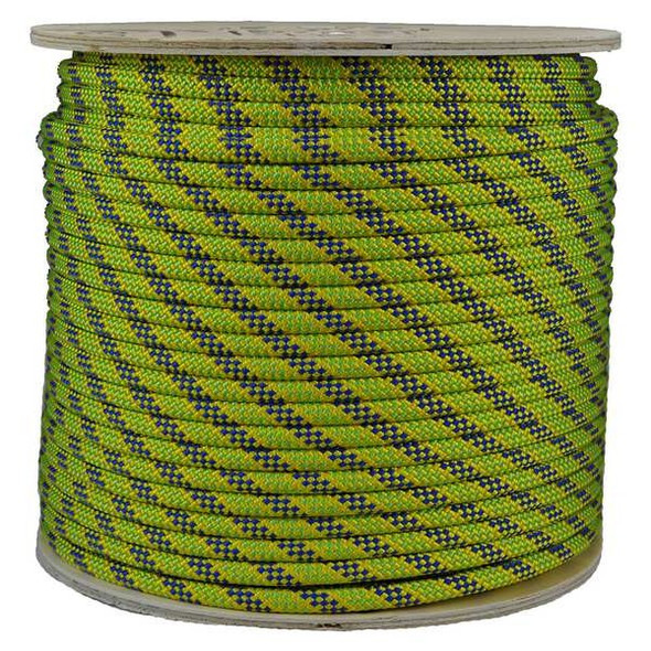 All Gear Climbing Rope,PES,1/2 In. dia.,150 ft. L AGKM12150DBGY