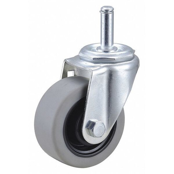 Manufacturer Varies Swivel Stem Caster,TPR,3 in.,210 lb. 32J856