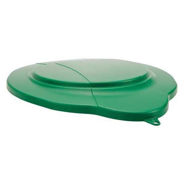 Vikan Round Pail Lid, Green, Polypropylene 56932
