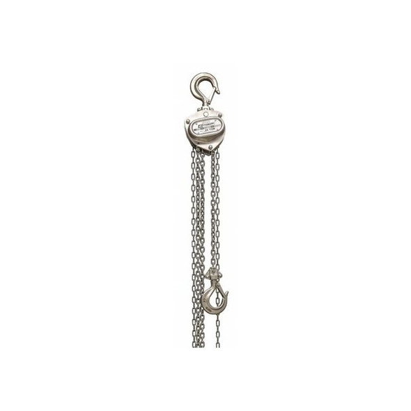Oz Lifting Products Stainless Steel Chain Hoist OZSS025-15CH