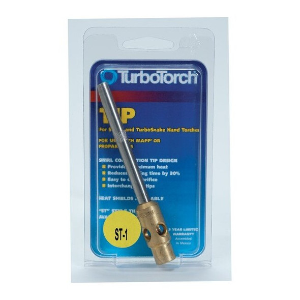 0386-0170 TurboTorch® Replacement Tip, Propane, Brass/Alloy