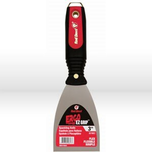 6210EZ Red Devil Spackling Knife,3" FLEXIBLE SPACKLING KNIFE