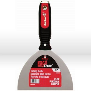 6218EZ Red Devil Taping Knife,6" FLEXIBLE TAPING KNIFE