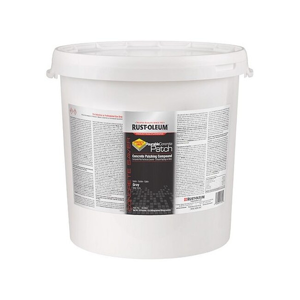 353964 Rust-Oleum Patching Compound, 10 lb, Gray, Floor, Concrete