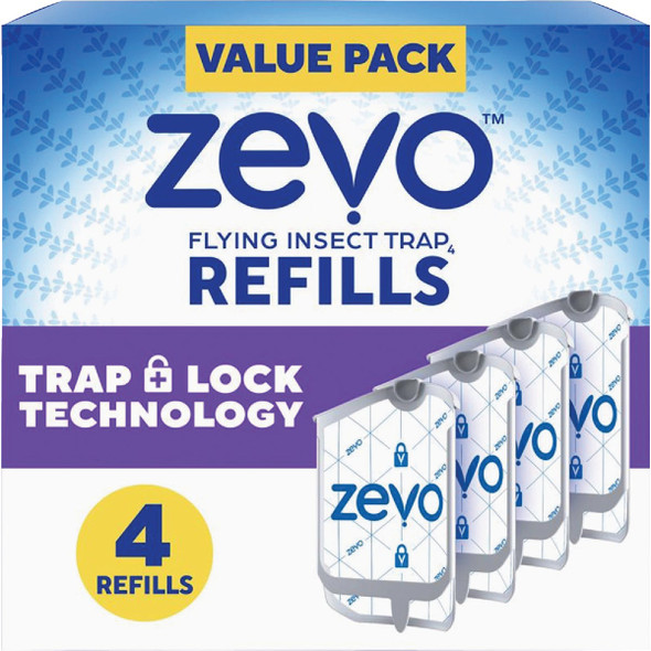 Zevo Insect Trap Refill Kit (4-Pack) 818135018568