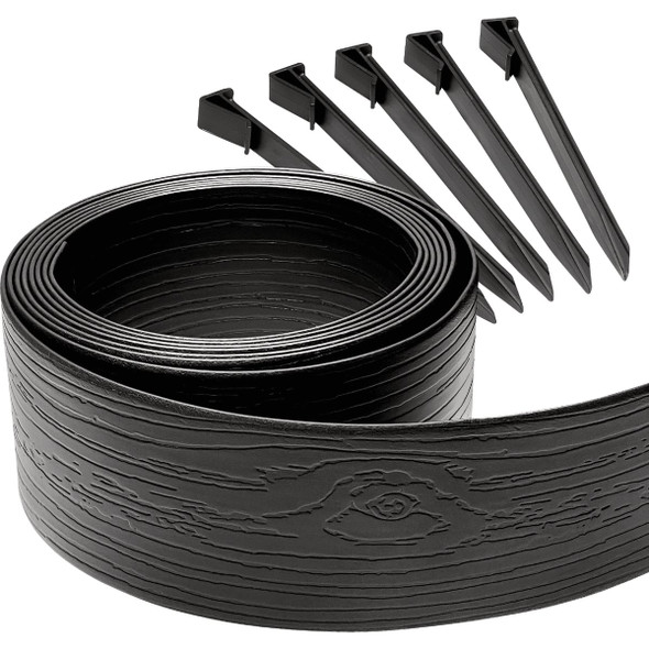 Master Mark 5 In. x 20 Ft. Black Terrace Board 95420