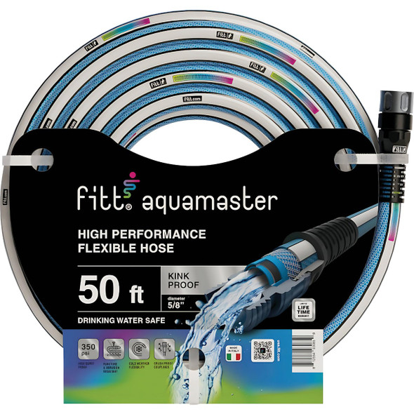 Fitt Aquamaster 5/8 In. Dia. x 50 Ft. Hybrid Garden Hose FTY05850
