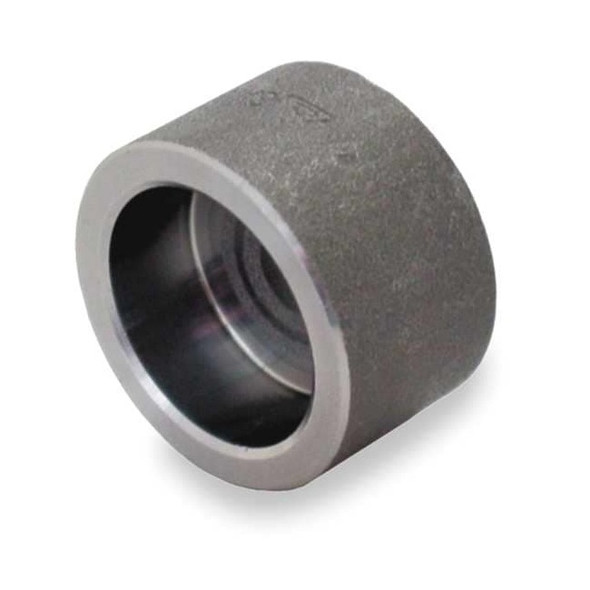 Manufacturer Varies Cap Cap, 3" Pipe, Socket Weld, Black Forged Steel 1MNW4
