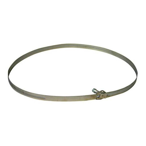 Annin Flagmakers Flag Staff Holder,Band,Silver 645004