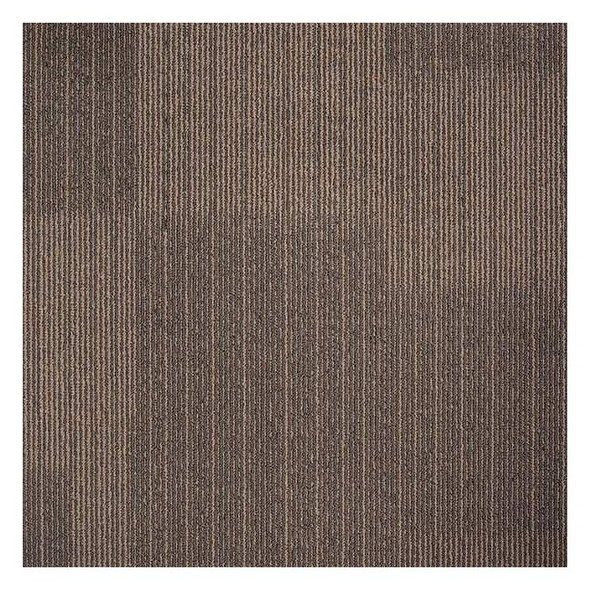 Manufacturer Varies Carpet Tile,19-11/16in. L,Brown,PK20 31HL75