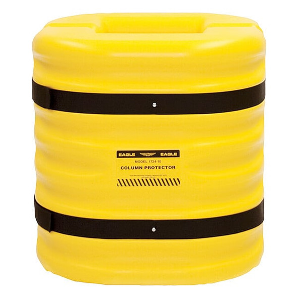 Manufacturer Varies Column Protectr,Fits 8 in.,HDPE,Yllw 17248 Manufacturer Varies Column Protectr,Fits 8 in.,HDPE,Yllw 17248