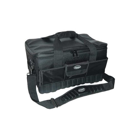 Bucket Boss Pro Racer 18 Tool Bag, 1680 Heavy-Duty Poly Fabric, 14 Pockets 66018