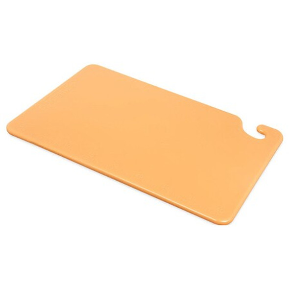 San Jamar Cutting Board,12x18 in,Brown CB121812BR San Jamar Cutting Board,12x18 in,Brown CB121812BR