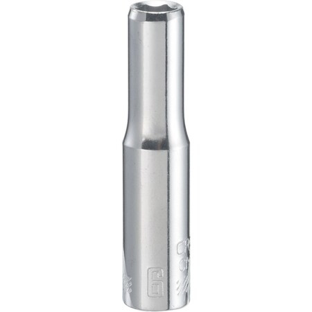 Craftsman Sockets, 6 mm S x 1/4" Drive S Metric 6 CMMT44403