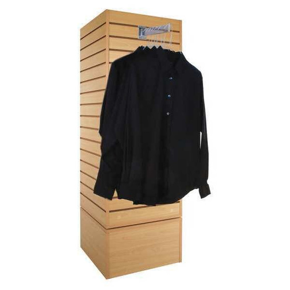 Econoco Rotating Slatwall,18inx60inx18in,Maple WDSWT20MP Econoco Rotating Slatwall,18inx60inx18in,Maple WDSWT20MP