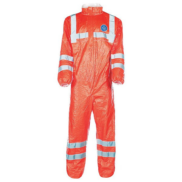 Dupont Coveralls, Tyvek(R) 500 HV, Elastic Ankle, Serged Seam TY125SHV2X0025XC