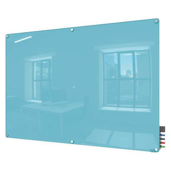 Ghent Dry Erase Board,Non-Magnetic,Glass,72"W HMYRN46BE