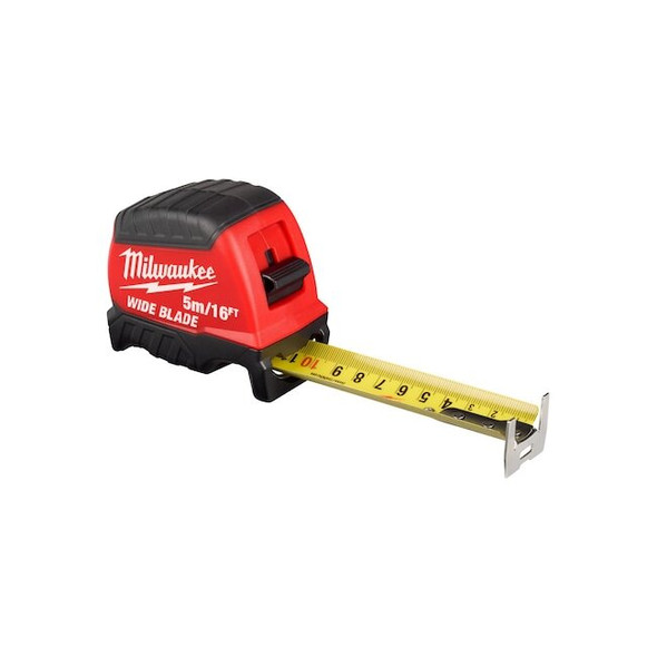 Milwaukee Tool Tape Measure,16 ft L Blade SAE 48-22-1217