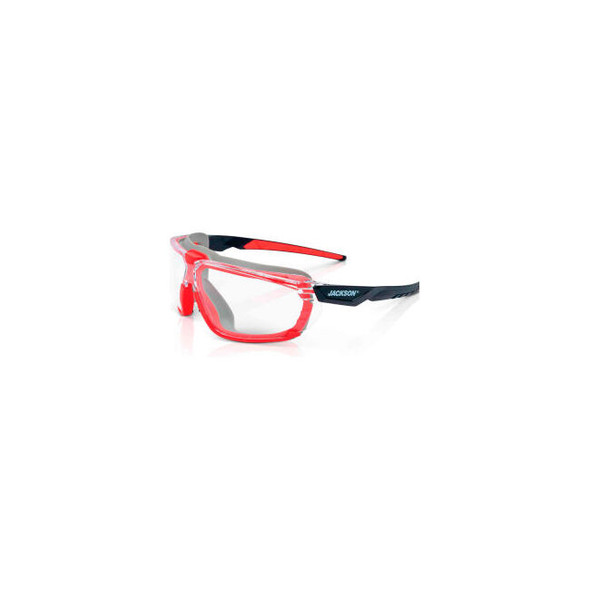 Jackson Safety G Series HyperGuard Safety Glasses Clear Anti-Fog Lens Clear Fram