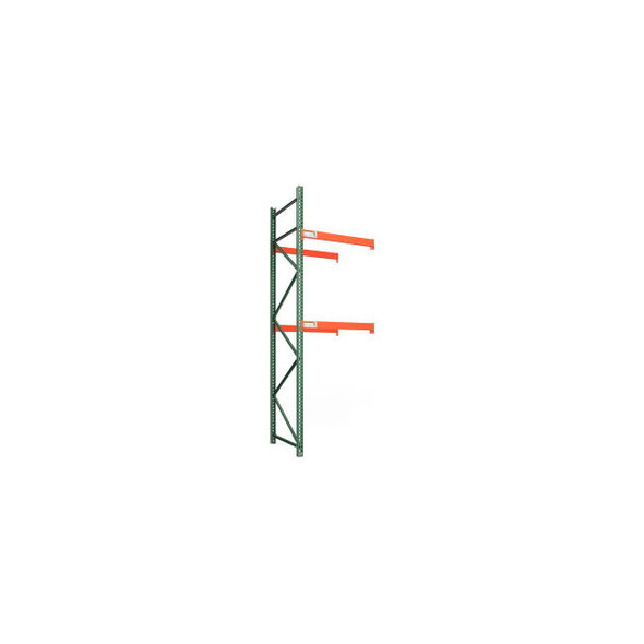 Global Industrial Bolted Teardrop Pallet Rack Add-On 48""W x 48""D x 144""H 6590