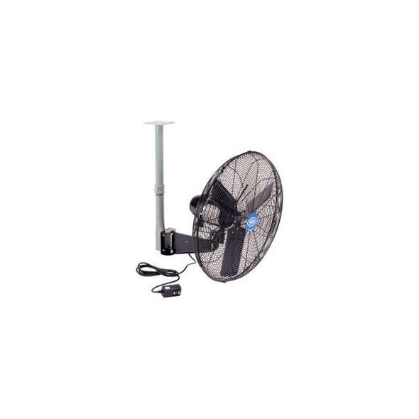 Global Industrial 24"" Outdoor Rated Industrial Ceiling Mount Fan 2 Speed 7700 C