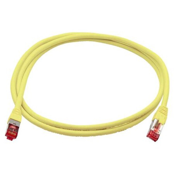 Triplett Patch Cable,CAT6A,10GBPS,Yellow CAT6A-5YL