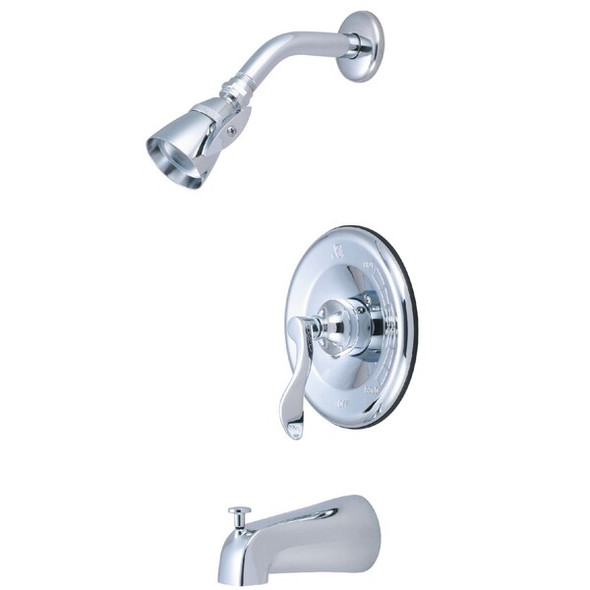 Kingston Brass KB1631DFL TubShower Faucet KB1631DFL Kingston Brass KB1631DFL TubShower Faucet KB1631DFL