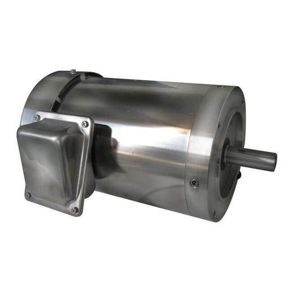 Dayton Washdown Motor,3 Ph,TEFC,1 HP,1165 rpm 6WY56