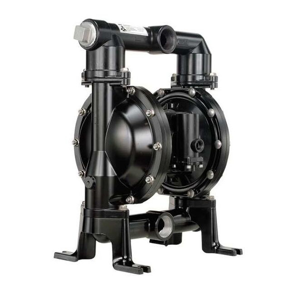 Aro Double Diaphragm Pump, Aluminum, Air Operated, PTFE, 123 GPM PD15A-AAP-FTT