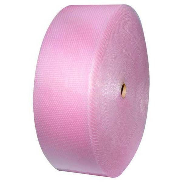 Perforated Anti-Static Bubble Roll 48" x 750 ft., 3/16" Thickness, Pink