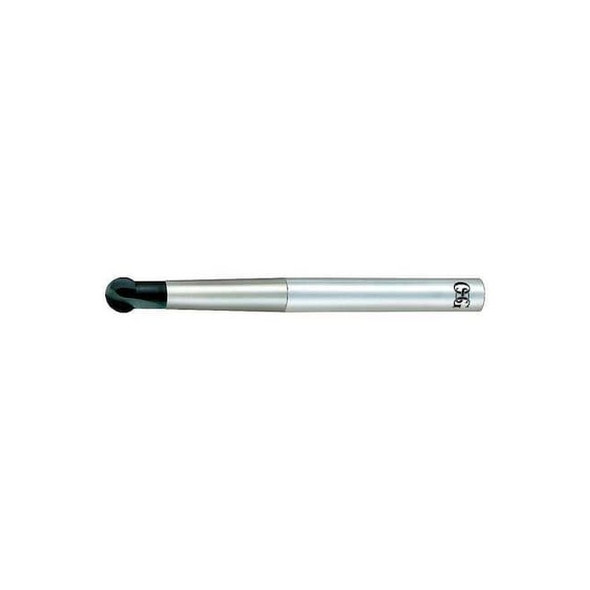 Osg Ball End Mill,70.00mm L,6.00mm Shank dia 45130004