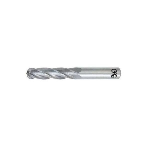 Osg Ball End Mill,3" L,3/8" Shank dia. 464-3750-BN11
