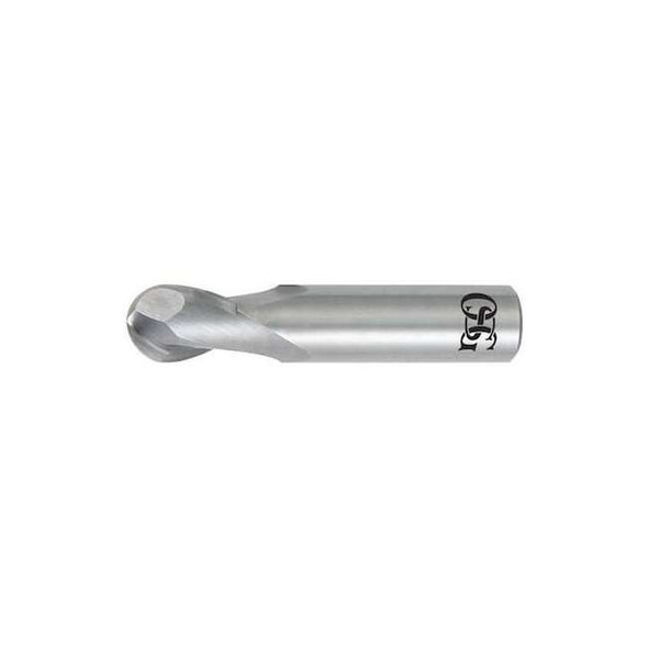 Osg Ball End Mill,51.00mm L,4.00mm Shank dia 412-1575-BN11