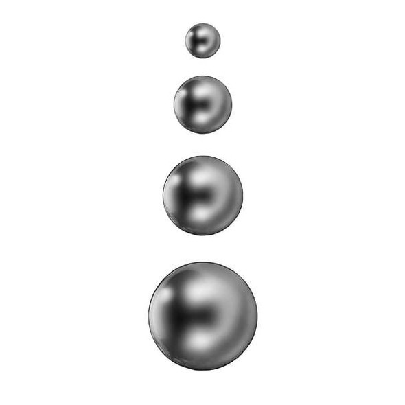 Manufacturer Varies Precision Ball,7/16 in Overall Dia,PK50 4RJJ6