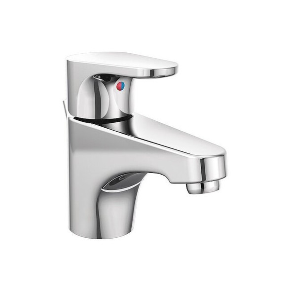 Cfg Manual Straight Spout Bathroom Faucet, 4" Mount, Chrome 46103
