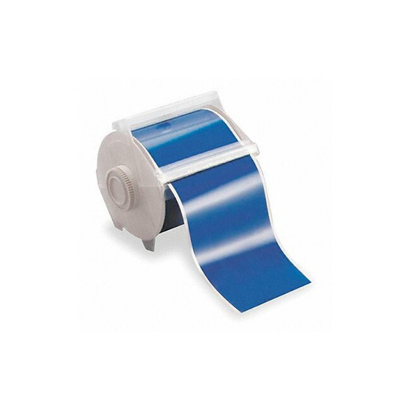 Brady Label Tape Cartridge, Blue, Labels/Roll: Continuous 113129