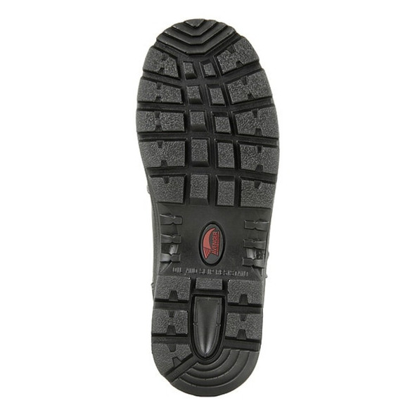 Women's 6-Inch Work Boot, 8 M, Steel Toe, 6 in H, Brown, A8125