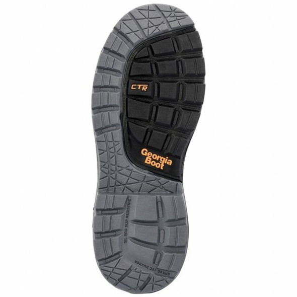 Georgia Boot Men's 6 in Alloy Toe 6-Inch Work Boot, Black, 8, W, GB00562 GB00562