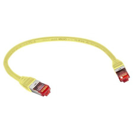 Triplett Patch Cable,CAT6A,10GBPS,Yellow CAT6A-1YL